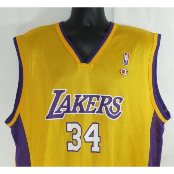 Shaquille O'Neal Los Angeles Lakers  Jersey XL - Picture 2 of 9